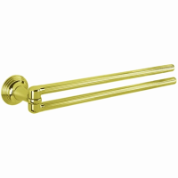 Полотенцедержатель COLOMBO DESIGN HERMITAGE B3312.GOLD двойной