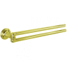 Полотенцедержатель COLOMBO DESIGN HERMITAGE B3312.GOLD двойной