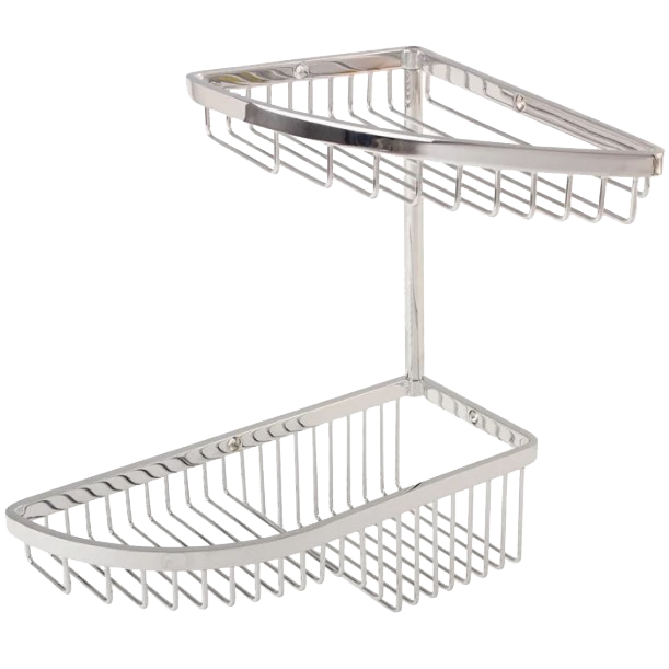 Полочка корзинка COLOMBO DESIGN ANGOLARI B9607 угловая двойная