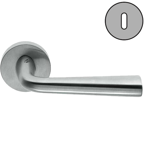 Дверная ручка Colombo TENDER MG11RSB.CM хром матовый