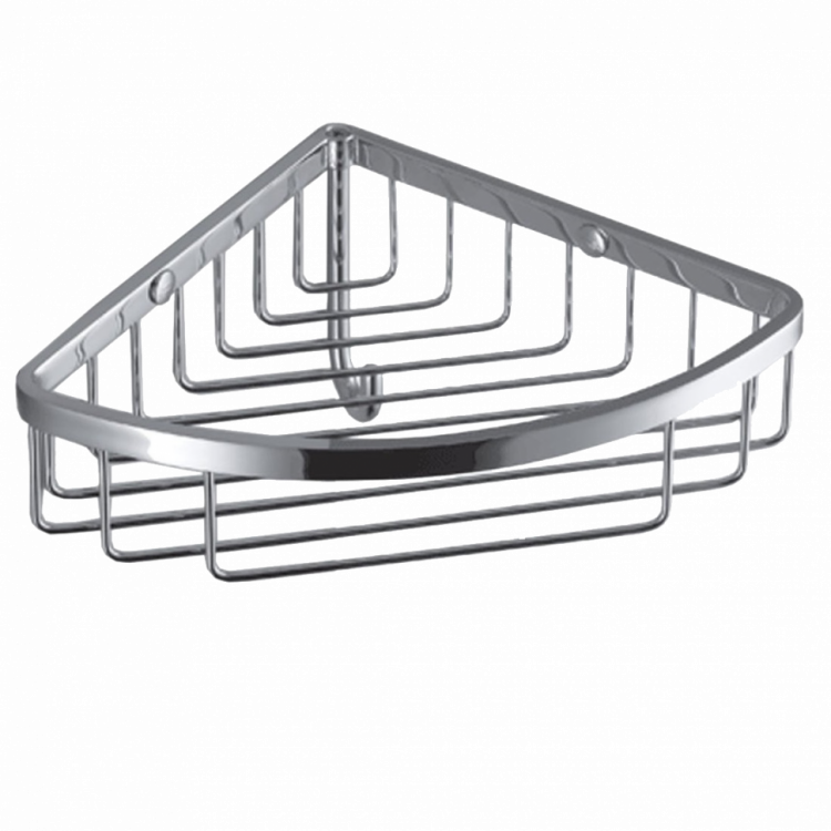 Полочка корзинка COLOMBO DESIGN ANGOLARI B9616 угловая одинарная с крючком