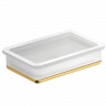 Мыльница COLOMBO DESIGN LULU B6240.GOLD настольная