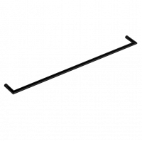 Полотенцедержатель COLOMBO DESIGN MINI B4011.NM широкий цвет черный матовый