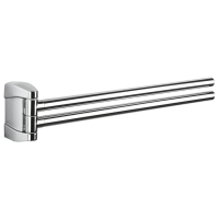 Полотенцедержатель COLOMBO DESIGN ROAD B8012.CB двойной