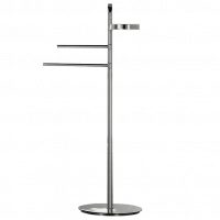 Стойка COLOMBO DESIGN PLANETS B9814 напольная с полотенцедержателем с мыльницей