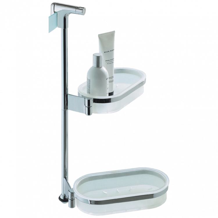 Полочка корзинка COLOMBO DESIGN ANGOLARI B9710 двойная