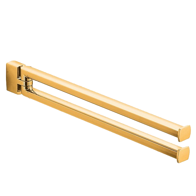 Полотенцедержатель COLOMBO DESIGN LULU B6212.GOLD двойной
