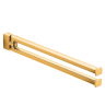Полотенцедержатель COLOMBO DESIGN LULU B6212.GOLD двойной
