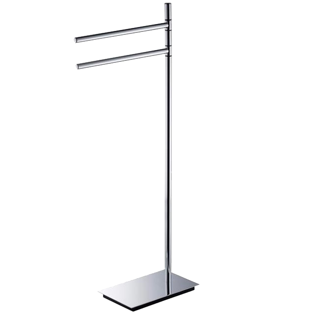 Стойка COLOMBO DESIGN SQUARE B9901 напольная с полотенцедержателем