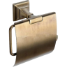  Держатель туалетной бумаги COLOMBO DESIGN PORTOFINO B3291.BR с крышкой