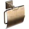  Держатель туалетной бумаги COLOMBO DESIGN PORTOFINO B3291.BR с крышкой