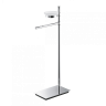Стойка COLOMBO DESIGN SQUARE B9902 напольная с полотенцедержателем с мыльницей