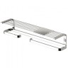 Полочка COLOMBO DESIGN TIME W4276.SX с бумагодержателем с полотенцедержателем с металлической полочкой