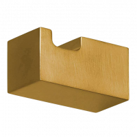 Крючок COLOMBO DESIGN MINI Q CD127.OM одинарный цвет золото матовое