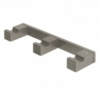 Крючок COLOMBO DESIGN MINI Q CD137.HPS1 тройной цвет нержавеющая сталь