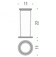 Запасная стеклянная колба для туалетного ёршика Colombo Bart B2256