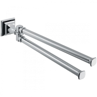 Полотенцедержатель COLOMBO DESIGN PORTOFINO B3212 двойной