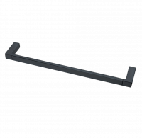 Полотенцедержатель COLOMBO DESIGN MINI Q B5009.GM широкий цвет графит матовый