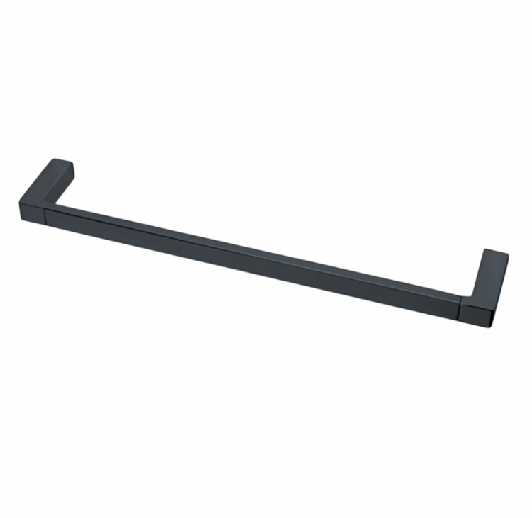 Полотенцедержатель COLOMBO DESIGN MINI Q B5009.GM широкий цвет графит матовый