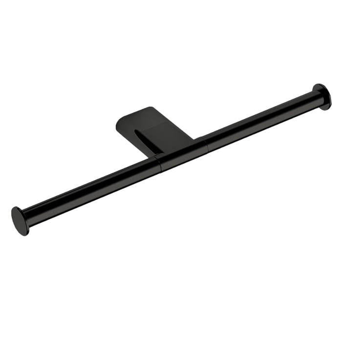 Держатель туалетной бумаги COLOMBO DESIGN MINI B4090.GM двойной без крышки цвет графит матовый