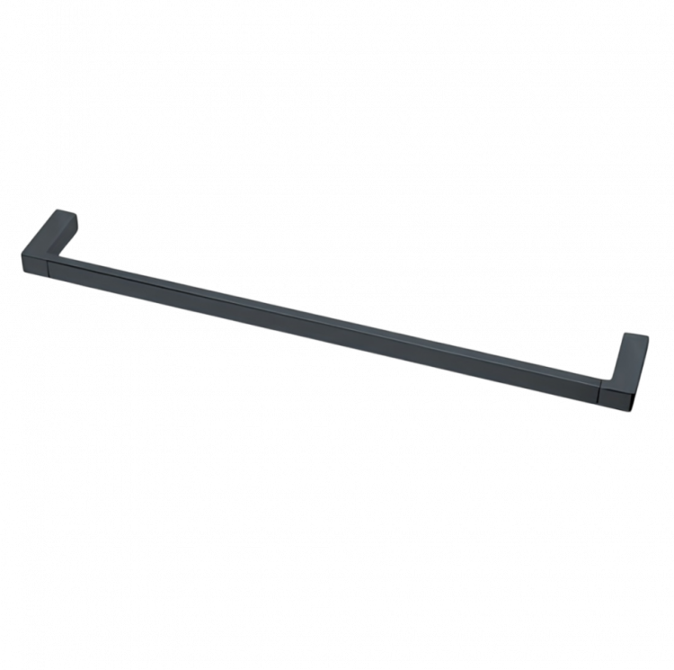 Полотенцедержатель COLOMBO DESIGN MINI Q B5010.GM широкий цвет графит матовый