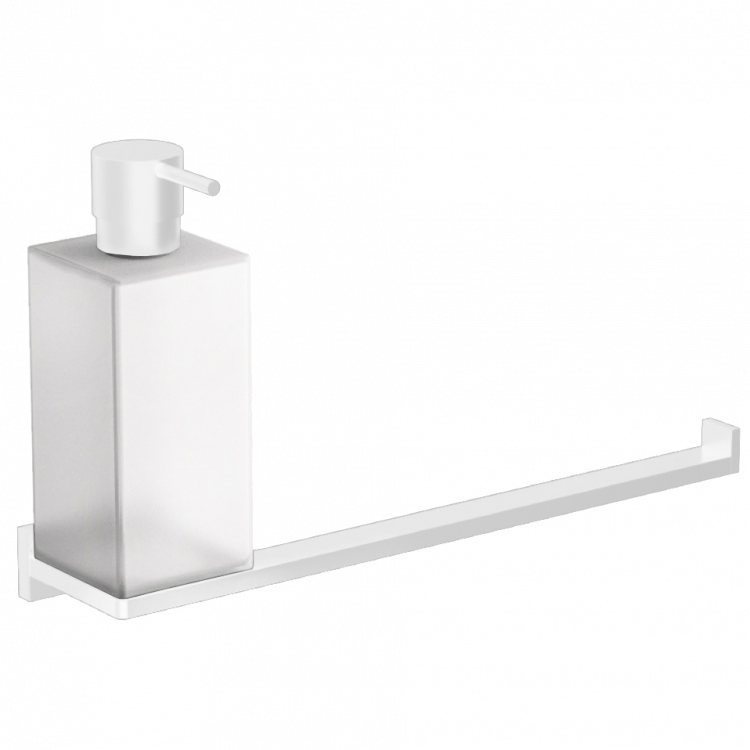 Полотенцедержатель с дозатором COLOMBO DESIGN LOOK B1674.BM настенный