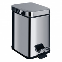 Ведро COLOMBO DESIGN COMPLEMENTI B9210 напольное с крышкой с педалью 3 л