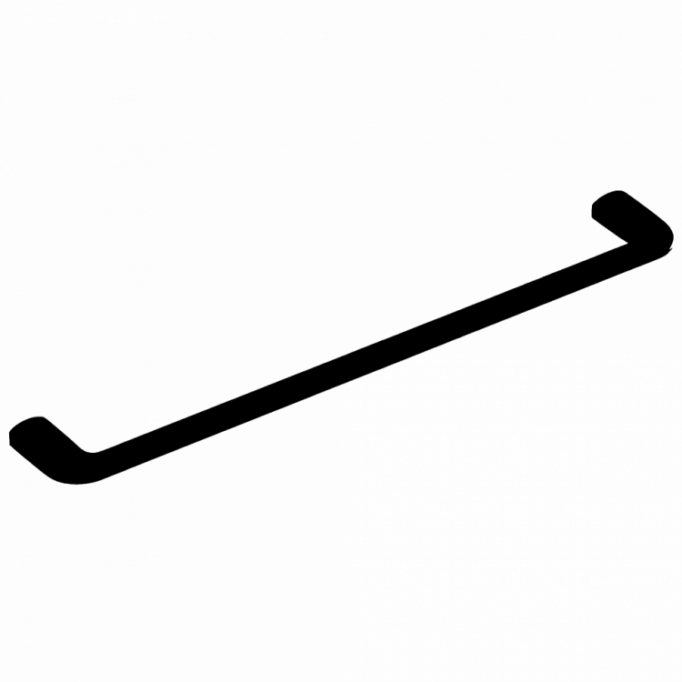 Полотенцедержатель COLOMBO DESIGN TRENTA B3010.NM широкий