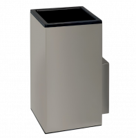 Стакан COLOMBO DESIGN MINI Q B5002.HPS1 настенный цвет нержавеющая сталь