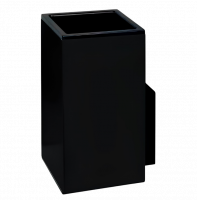 Стакан COLOMBO DESIGN MINI Q B5002.NM настенный цвет черный матовый