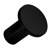 Крючок COLOMBO DESIGN MINI CD107.NM одинарный цвет черный матовый