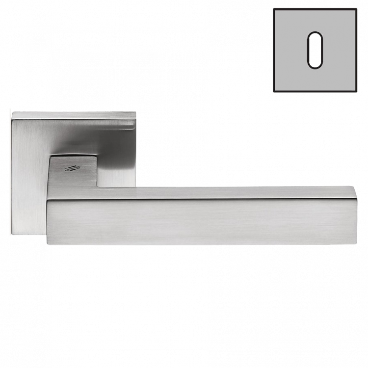 Дверная ручка Colombo ELLESSE BD21R хром матовый