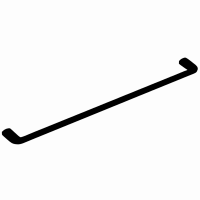 Полотенцедержатель COLOMBO DESIGN TRENTA B3011.NM широкий