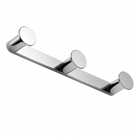 Крючок COLOMBO DESIGN MINI CD117 тройной цвет хром