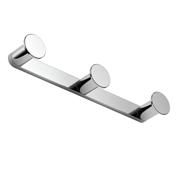 Крючок COLOMBO DESIGN MINI CD117 тройной цвет хром