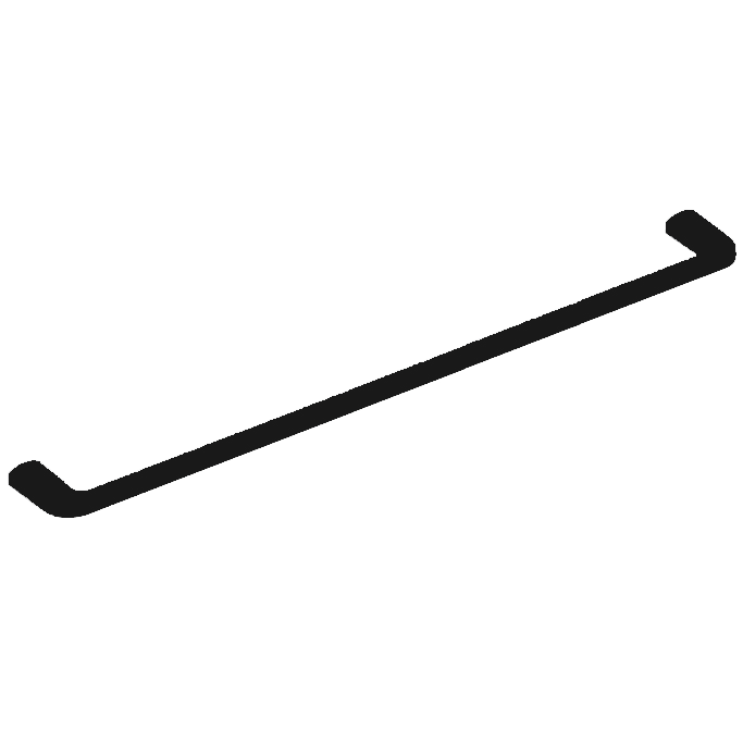 Полотенцедержатель COLOMBO DESIGN TRENTA B3011XL.GM широкий