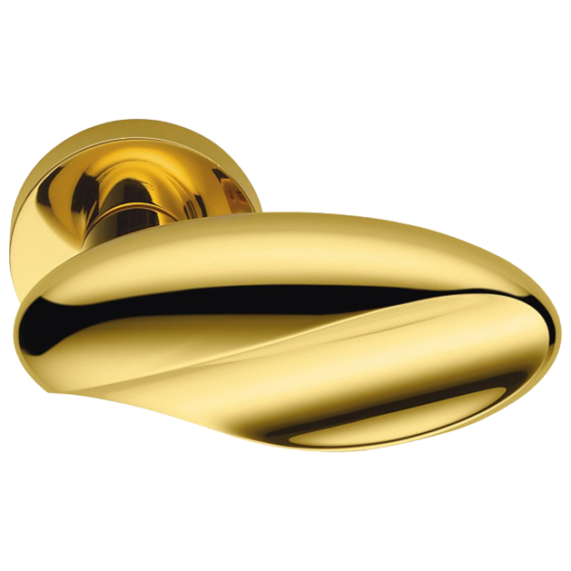 Дверная ручка Colombo MOON BD15R.OL zirconium gold HPS